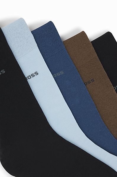 BOSS Businesssocken "5P RS Uni Col CC", (Packung, 5 Paar, 5er), mit BOSS Sc günstig online kaufen