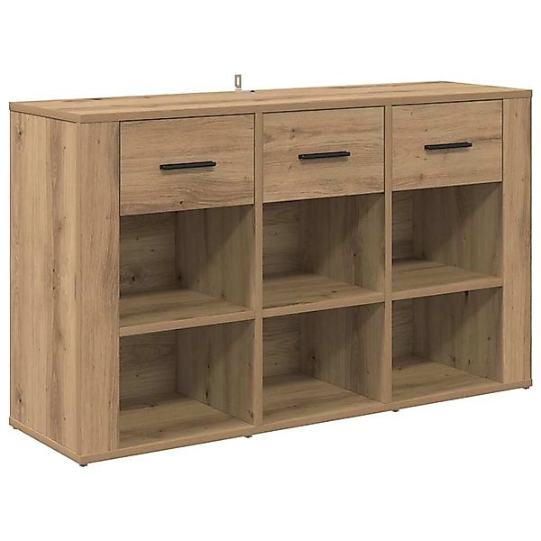 vidaXL Sideboard Artisan-Eiche 100 x 30 x 59,5 cm Holzwerkstoff 881148 günstig online kaufen