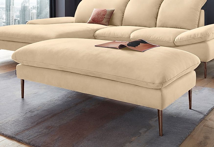 W.SCHILLIG Hocker "enjoy&MORE" Füße bronze pulverbeschichtet, Breite 151 cm günstig online kaufen