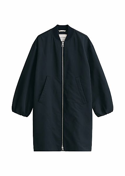 Marc OPolo Langmantel im Aviator-Stil regular aus recyceltem Polyester-Twil günstig online kaufen