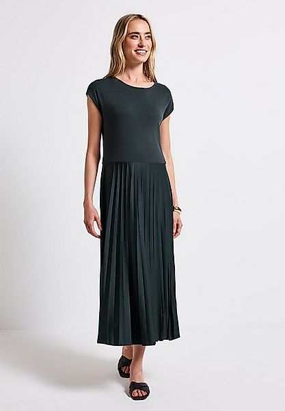 STREET ONE Midikleid in Unifarbe günstig online kaufen