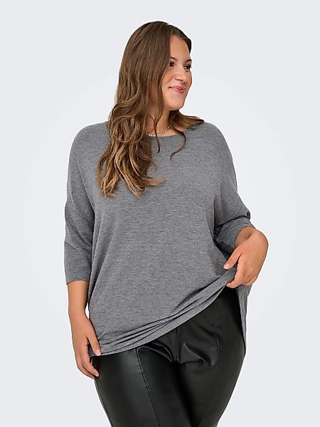 ONLY CARMAKOMA 3/4-Arm-Shirt "CARLAMOUR 3/4 TOP JRS NOOS" günstig online kaufen