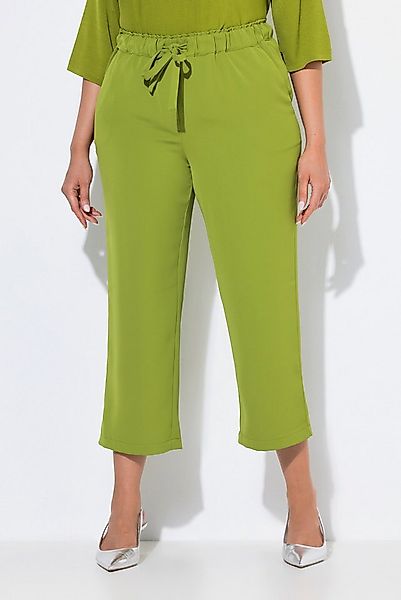 Ulla Popken Schlupfhose 7/8-Hose Bügelfalten Elastikbund günstig online kaufen