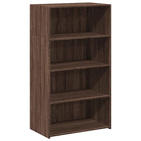vidaXL Highboard Braun Eichen-Optik 70x41x124 cm Holzwerkstoff 846410 günstig online kaufen