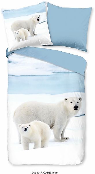 good morning Wendebettwäsche »Care«, Biber, 135x200, Warm, Weich, Wendeopti günstig online kaufen