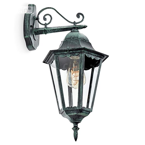 hofstein Außen-Wandleuchte Wandlampe abwärts in antikem günstig online kaufen