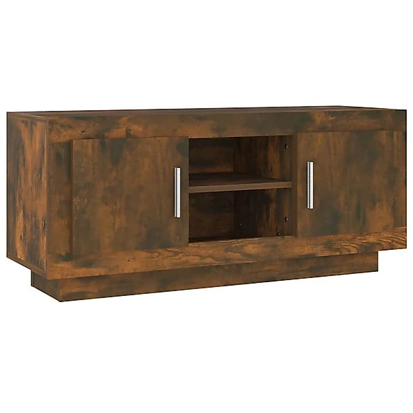 vidaXL TV-Schrank Räuchereiche 102x35x45 cm Holzwerkstoff 817225 günstig online kaufen