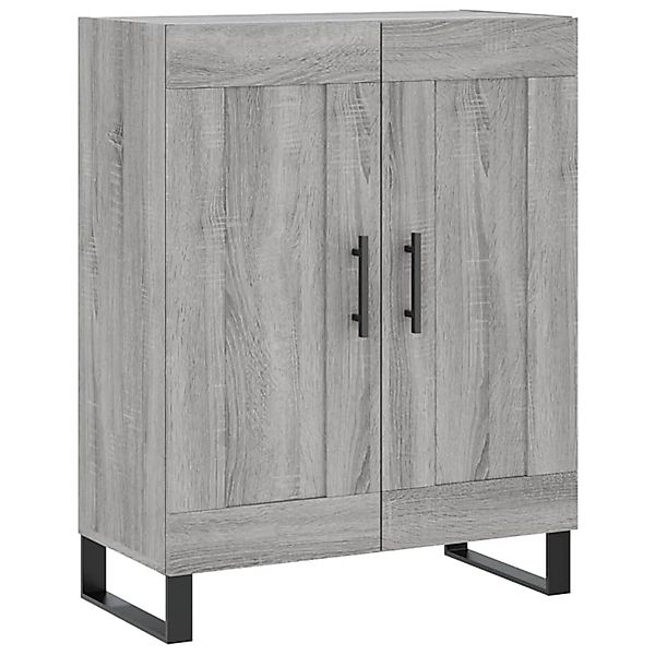 vidaXL Sideboard Grau Sonoma 69,5x34x90 cm Holzwerkstoff 830226 günstig online kaufen