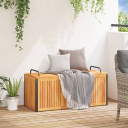 vidaXL Gartenbox Gartenbox 110x45x42/53 cm Massivholz günstig online kaufen