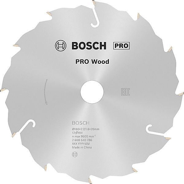 Bosch Hartmetall Kreissägeblatt 160 mm x 20 mm x 2,4 mm günstig online kaufen