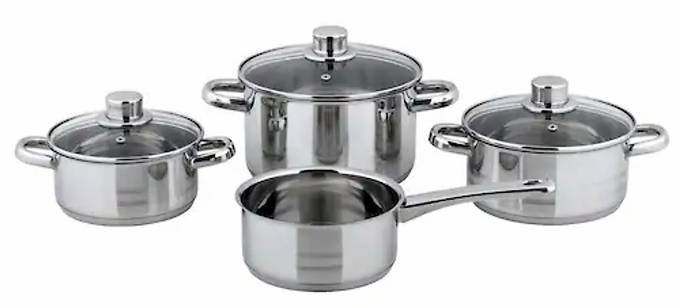 CS Koch-Systeme Topf-Set »BELM« Set, je 1 Kochtopf 16/18/20 cm, 1x Stielkas günstig online kaufen