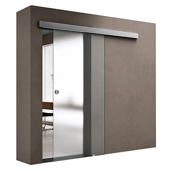 doporro Glasschiebetür Zimmertür glas Schiebetür Glastür günstig online kaufen