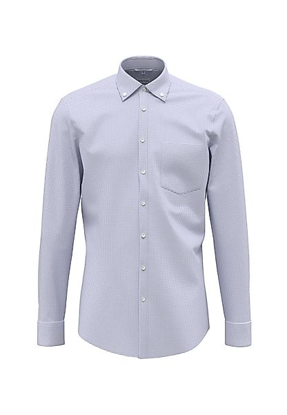 seidensticker Businesshemd "Regular", Regular Langarm Button-Down-Kragen St günstig online kaufen