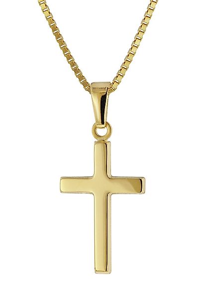 trendor Kette mit Anhänger Kreuz-Anhänger 333 günstig online kaufen
