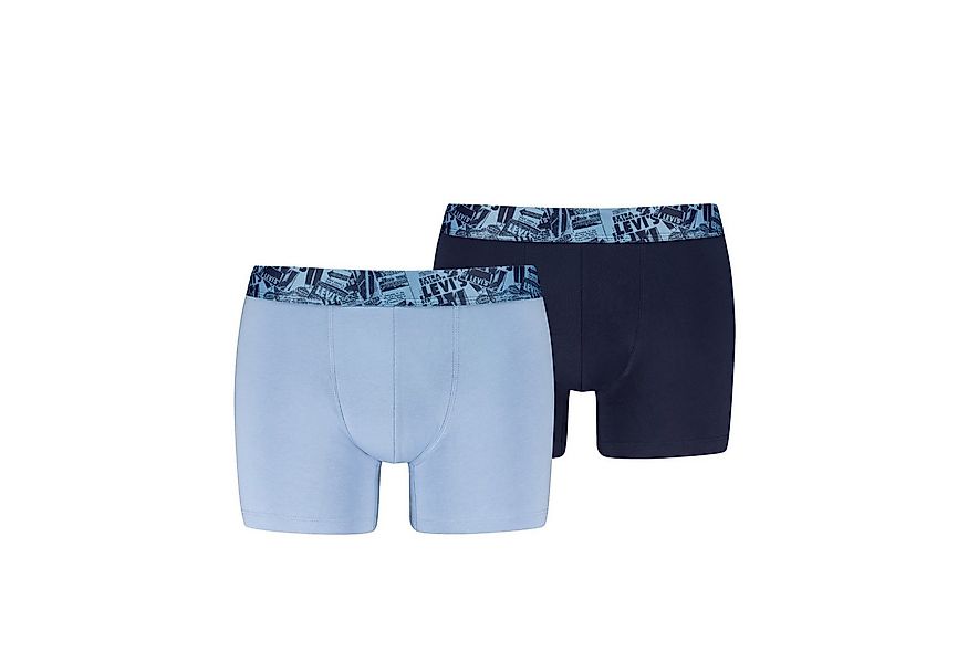 Levi's® Boxershorts LEVIS MEN NEWSPAPER WB BOXER BRIEF 2P (2er Pack) ohne E günstig online kaufen