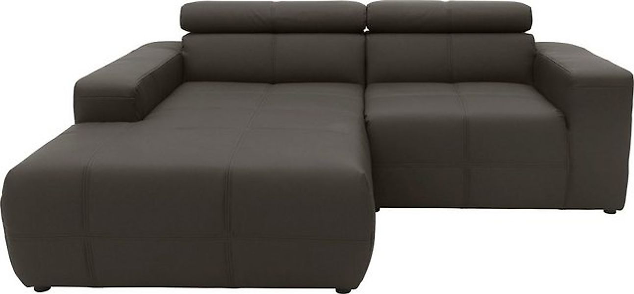 DOMO collection Ecksofa Brandon Sitzbelastung 140 kg, kleine Ausführung B/T günstig online kaufen