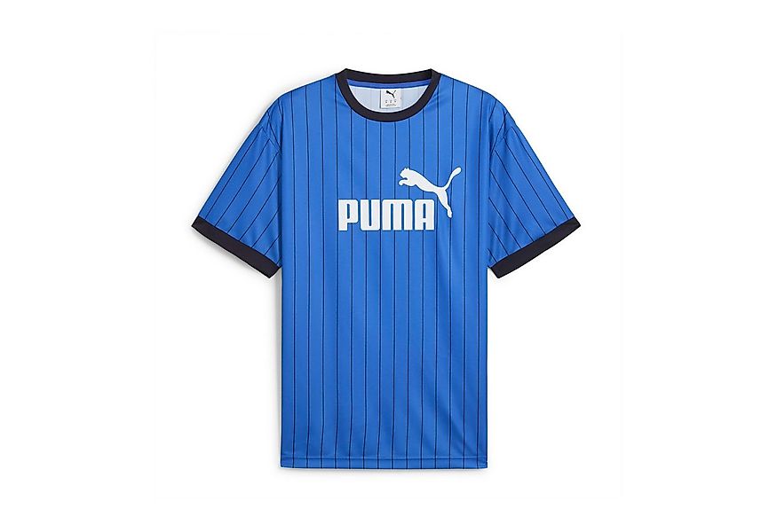 PUMA T-Shirt ESS STRIPED JERSEY Relaxed Fit, Kurzarmdesign, mit V-Ausschnit günstig online kaufen