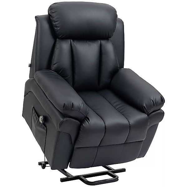 HOMCOM Sessel mit Aufstehhilfe, Elektrischer Relaxsessel, Neigebarer TV-Ses günstig online kaufen