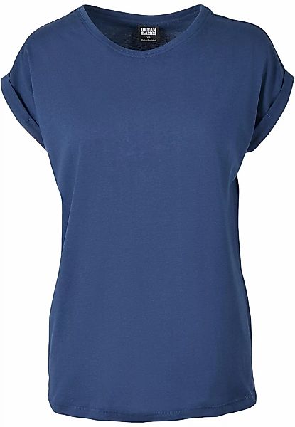 URBAN CLASSICS Kurzarmshirt "Urban Classics Damen Ladies Extended Shoulder günstig online kaufen