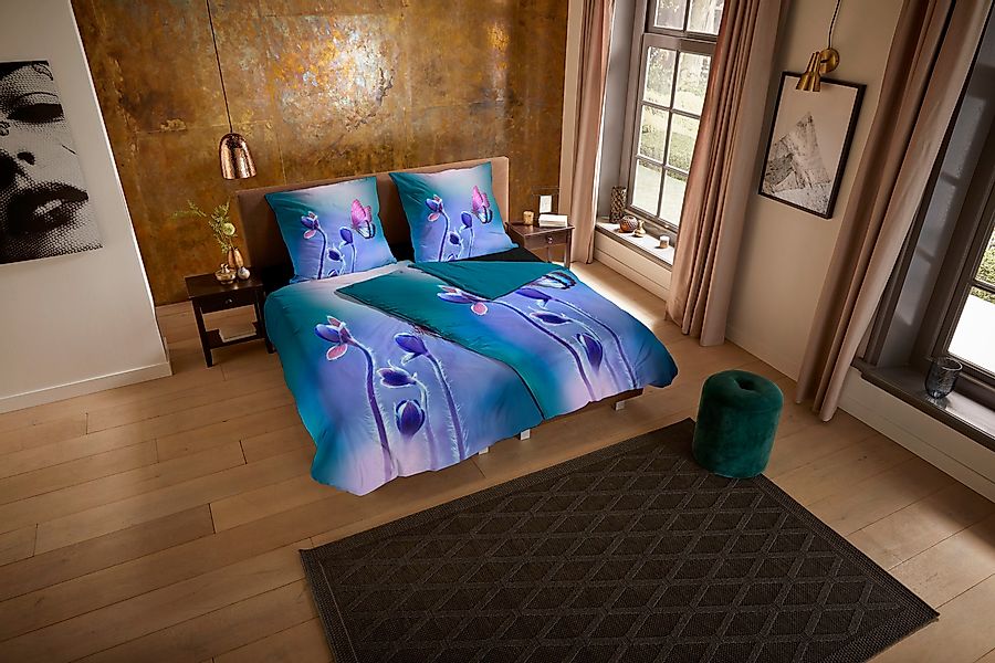PURE luxury collection Wendebettwäsche "Davine" 2 Stk. tlg. Mikrofaser, 135 günstig online kaufen