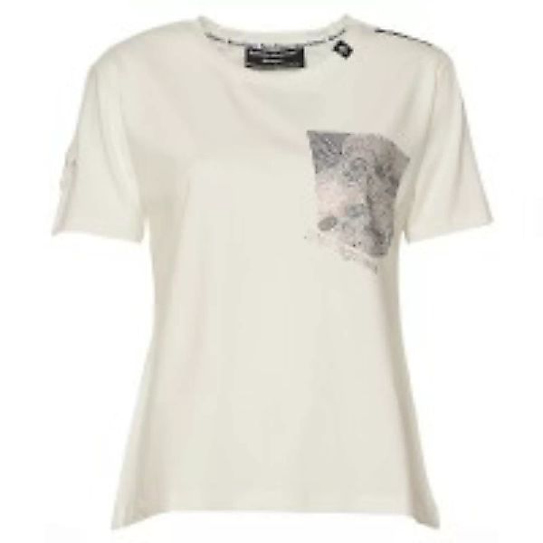 Damen T-Shirt - Skull-Cross - off white günstig online kaufen