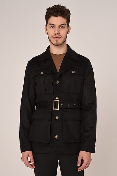 Antioch Wintermantel Lapel Collar Belt Detailed günstig online kaufen