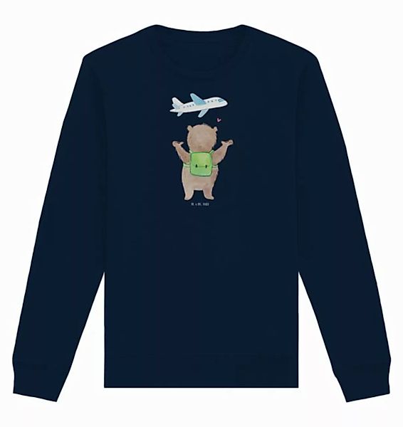 Mr. & Mrs. Panda Longpullover Größe XS Bär Flugzeug - French Navy - Geschen günstig online kaufen