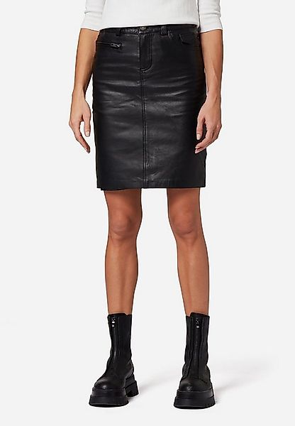 RICANO Lederrock 0132 Skirt Hochwertiges Lammleder günstig online kaufen
