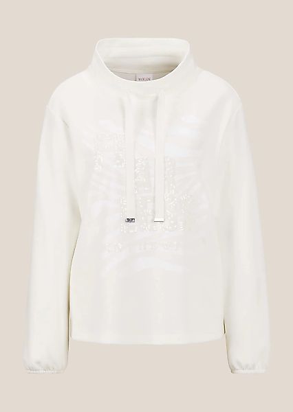 MADELEINE Langarmshirt "Sweatshirt Sweatshirt mit Bändchen-Durchzug" günstig online kaufen