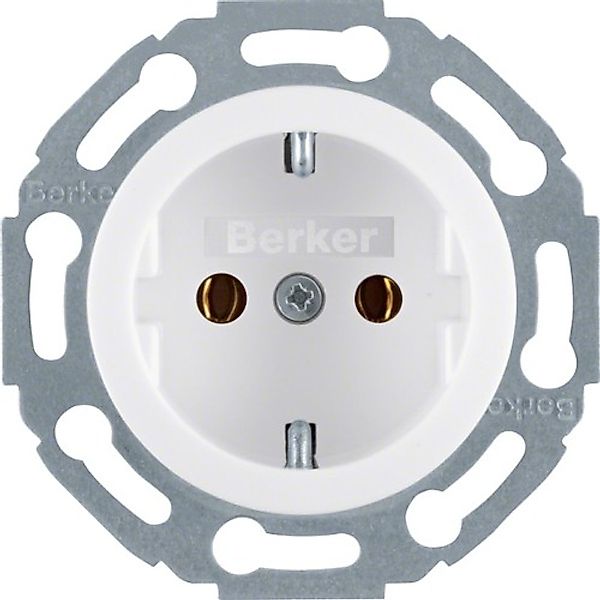 Berker Steckdose pws/gl 1-fach 414520 - 414520 günstig online kaufen