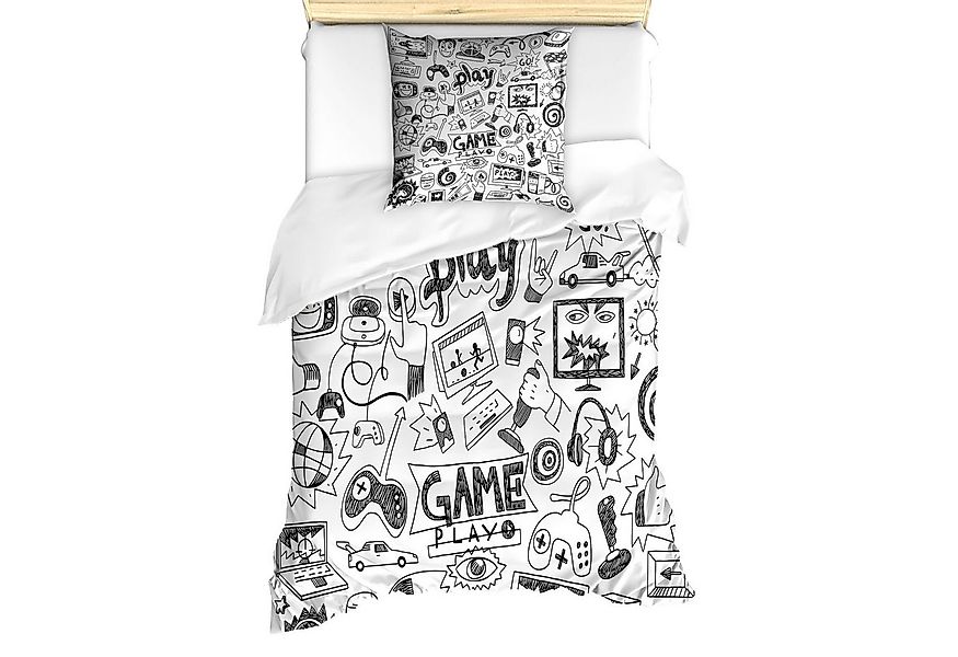 Abakuhaus Bettwäsche Milbensicher Allergiker geeignet mit Kissenbezug, Micr günstig online kaufen