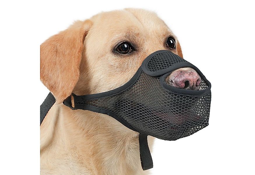 Coonoor Maulkorb Hunde Maulkorb, Nylon-Mesh, Atmungsaktiv und Bequem, Maulk günstig online kaufen