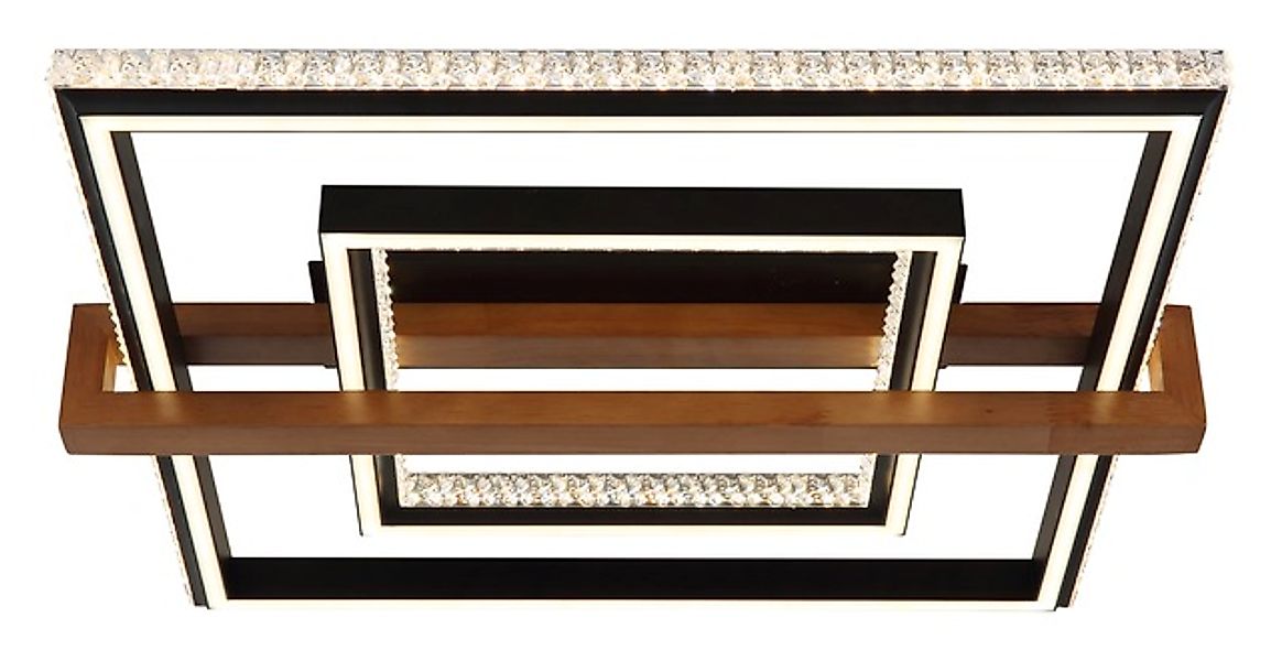 GLOBO LIGHTING Deckenleuchte »DELORIS« LED-Modul 1 Stk. warmweiß - kaltweiß günstig online kaufen