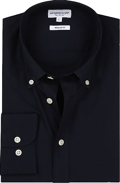 McGregor Hemd stretch poplin dunkelblau - Größe L günstig online kaufen