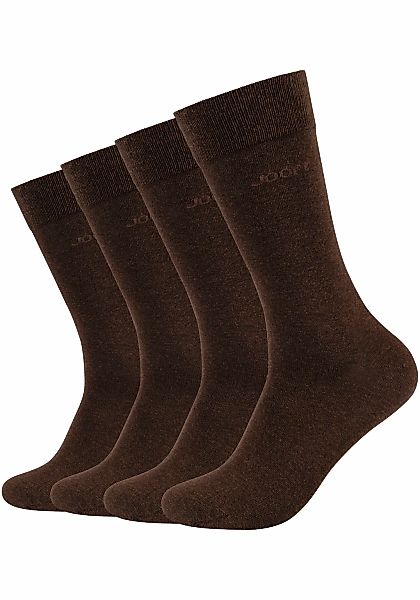 JOOP Socken "premium essentials" 4 Paar, Premium Essentials, verstärkte Fer günstig online kaufen