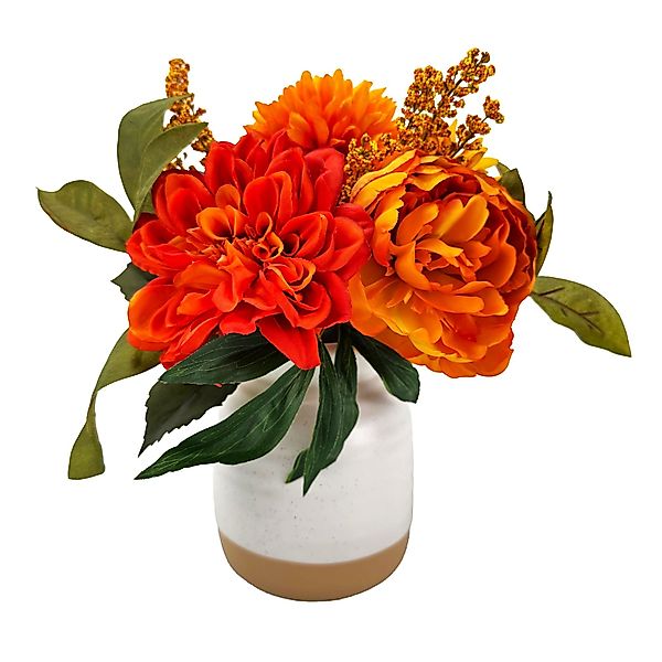 Kunstblumenstrauß - künstliche Blumen in einer günstig online kaufen