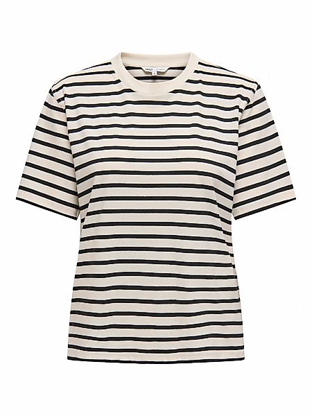 ONLY Kurzarmshirt "ONLLIVINA S/S STRIPE TEE JRS NOOS" günstig online kaufen