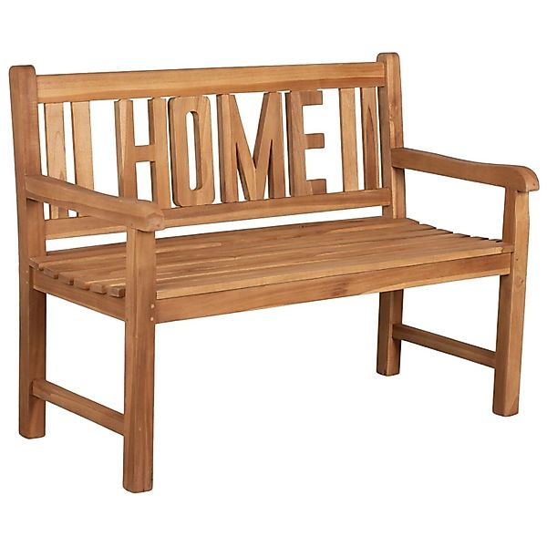 GarWoh Gartenbank Home Teak 120 Cm günstig online kaufen