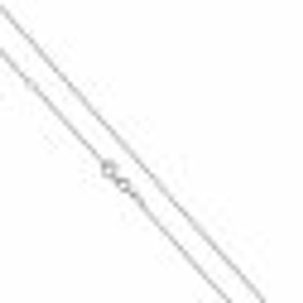 Halskette Gold 585 weiß Ankerkette 45/42cm günstig online kaufen