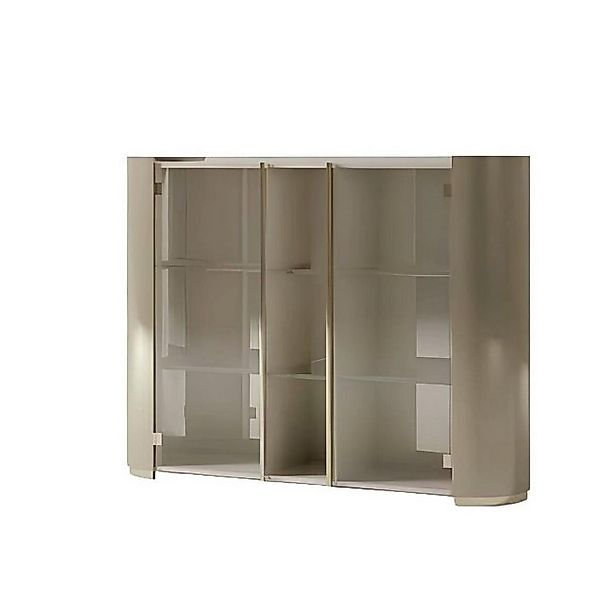 Xlmoebel Vitrine Wohnzimmer Glaskabinett Vitrine Schrank Regalsystem Holzre günstig online kaufen