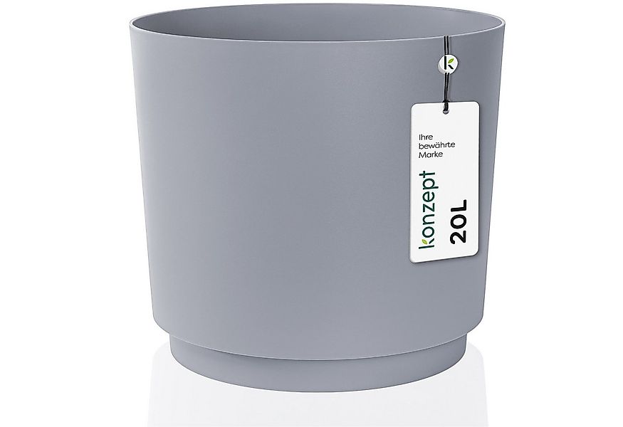 KONZEPT Übertopf Blumentopf 32,5 cm Übertopf aus Kunststoff wetterfest für günstig online kaufen