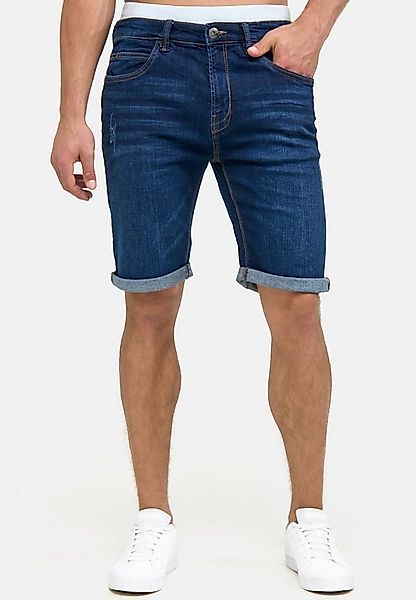 Indicode Jeansshorts Herren Caden Jeans Shorts Herrenshorts mit 5 Taschen, günstig online kaufen