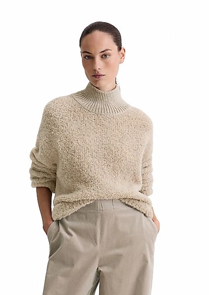 Marc OPolo Strickpullover "aus Schurwolle-Alpakawolle-Mix" günstig online kaufen