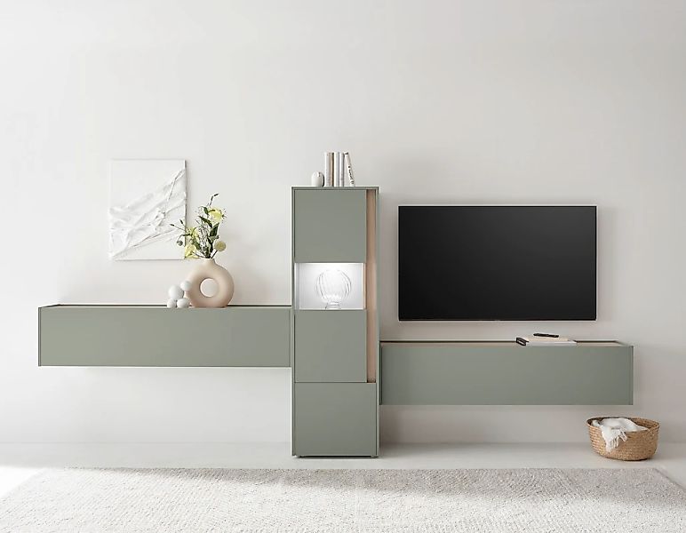INOSIGN Wohnwand "City/Giron, moderne Anbauwand, Komplettset in vielen Farb günstig online kaufen