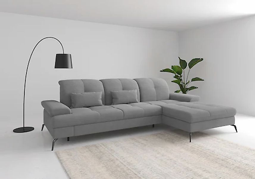 sit&more Ecksofa »Amica«, inkl Sitztiefenverstellung und Armteilverstellung günstig online kaufen