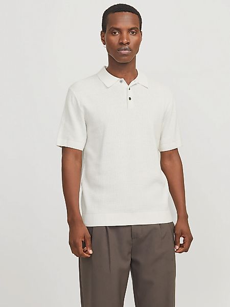 Jack & Jones Polokragenpullover "JPRCCCOOPER KNIT POLO SS SN" günstig online kaufen