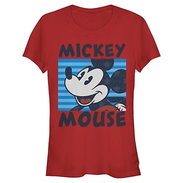 Disney - Micky Maus - Micky Maus Mickeys Stripes - Frauen T-Shirt günstig online kaufen