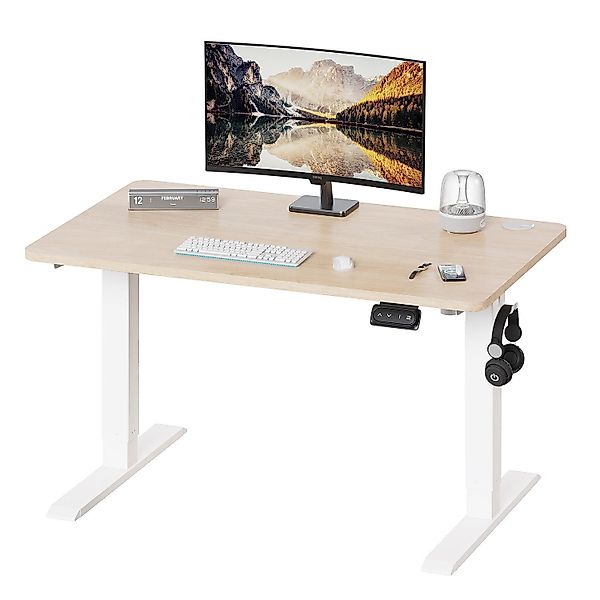 HOMALL Schreibtisch Höhenverstellbar elektrischer Memory-Funktion 100/120/1 günstig online kaufen