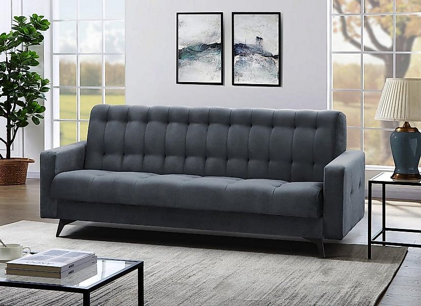 Beautysofa Schlafsofa GRETA BIS, Sofa Couch für Wohnzimmer günstig online kaufen
