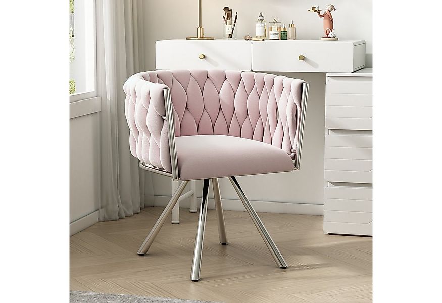 Flieks Esszimmerstuhl (360° drehbar, 1 St), Polsterstuhl mit Armlehnen Dreh günstig online kaufen